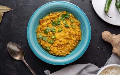 Dahl de lentilles corail