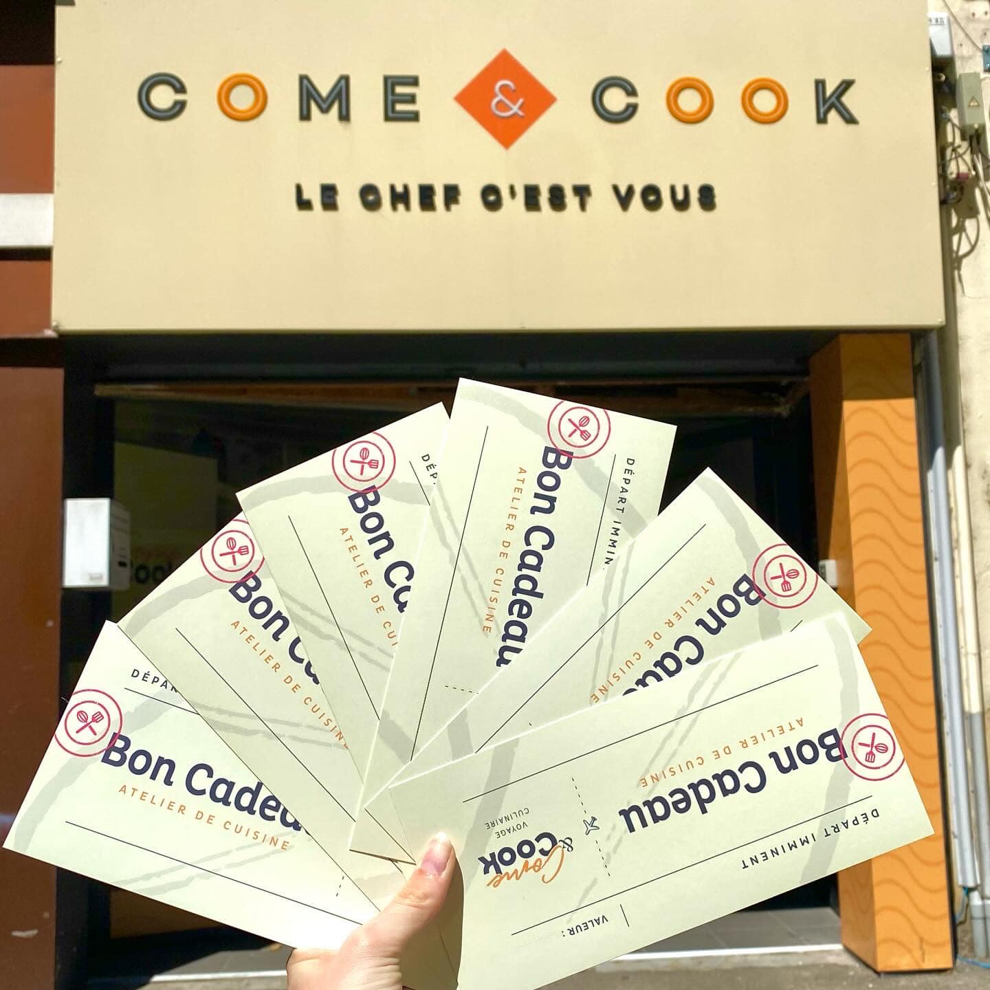 Bon Cadeau Come & Cook
