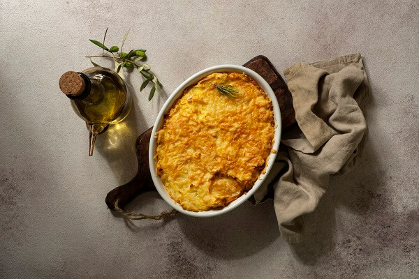 Parmentier canard patates douces