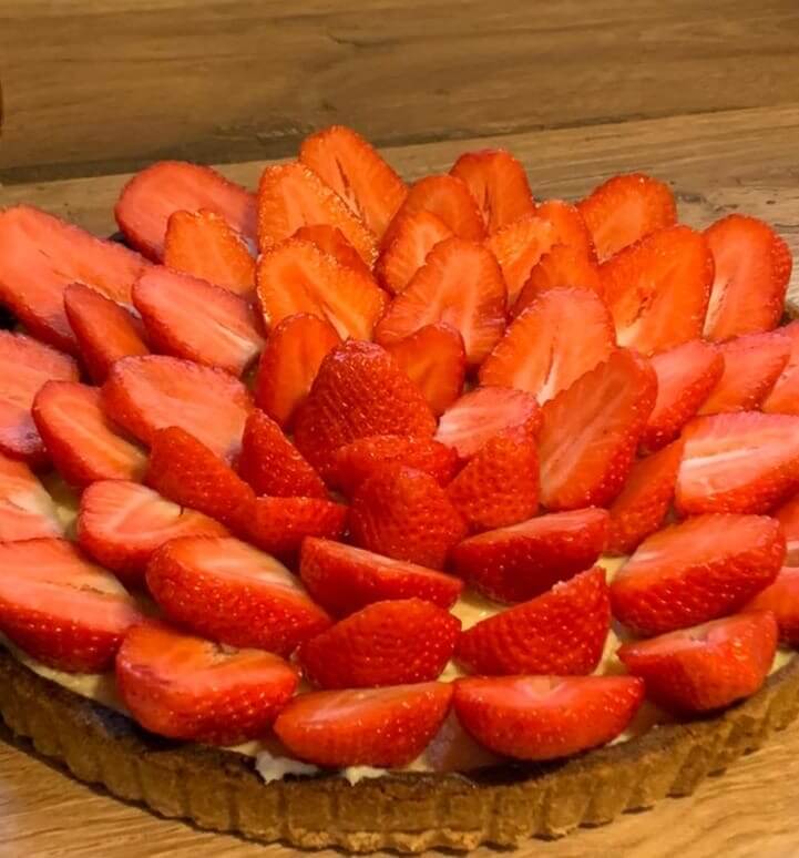 Tarte aux fraises