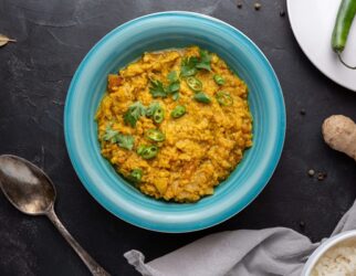 Dahl de lentilles corail